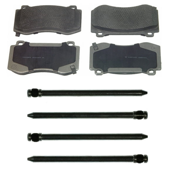 Disc Brake Pad Set Fits select: 2005-2006 CHRYSLER 300C, 2006-2010 JEEP GRAND CHEROKEE
