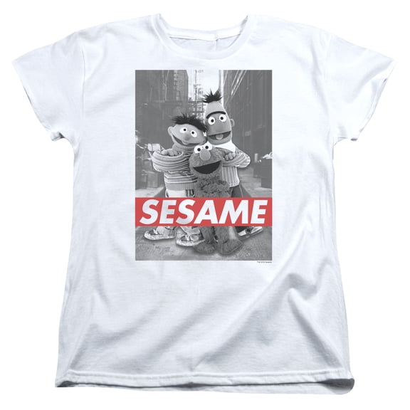 Sesame Street - Sesame - Women's Short Sleeve Shirt - Small