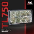 thumbnail image 7 of Tiger Lights 12V Skid Steer Headlight TL750 For Case 40XT, 410, 420 Flood Offroad Light, 7 of 7
