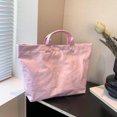 thumbnail image 6 of Nmdmisc PVC Tote Bag for Women,Large Work Tote Bag for Women,Letter Print Tote Bag,Favorite Tote Bag (Pink), 6 of 7