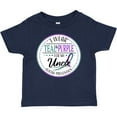 thumbnail image 3 of Inktastic Suicide Prevention- I Wear Teal and Purple for My Uncle Boys or Girls Baby T-Shirt, 3 of 5