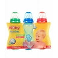 thumbnail image 2 of Nuby 3-Pack Non-Drip Standard Neck Bottles (10 oz.) - Colors may vary, 2 of 3