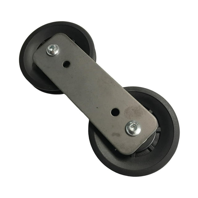 Accesorio de polea de cable de fitness, repuesto de metal, durabilidad, fácil instalación, rueda de polea doble para entrenamiento, ejercicio en casa