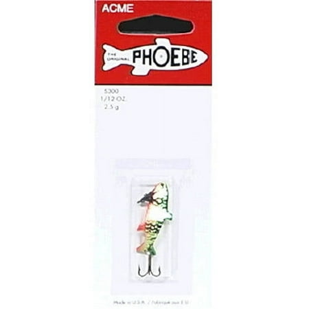 UPC: 0048515060515 | Acme Tackle Phoebe  Fishing Lure Spoon 1/12 oz.  Metallic Perch