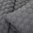 thumbnail image 4 of VCNY Home Staton 3-Piece Grey Geometric Polyester Quilt Set, Full/Queen, 4 of 6