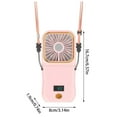 thumbnail image 3 of Mini Ventilador Portátil De Mano. Dispositivo Ligero Y Silencioso. Ventilador Con Batería Recargable Por Usb. Ideal Para El Verano, Viajes, Oficina Y Actividades Al Aire Libre., 3 of 6