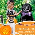 thumbnail image 5 of Collar para perro y gato de Halloween, 2 uds., con lazo, ajustable, cómodo, para perro de Halloween, 5 of 5