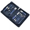 thumbnail image 1 of Blue 12 Piece Nail Enhancement Tool Set, Stainless Steel Nail Clipper Set, Home Manicure Nail Clipper, 1 of 4