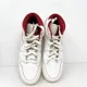 thumbnail image 4 of Ni - ke Ni - ke Girls Air Jordan 1 Mid 554725-103 White Basketball Shoes Sneakers Size 6.5Y, 4 of 5