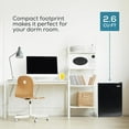 thumbnail image 4 of Igloo 2.6 Cu.Ft. Compact Refrigerator with Freezer, 2 Shelfs, Perfect for Homes, Offices, Dorms, Black, 4 of 14