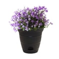 thumbnail image 3 of Misco 8" x 8" x 7" Round Black Resin Plant Planter, 3 of 5