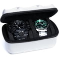 thumbnail image 2 of watch travel case (Gray, 2 slot), 2 of 8