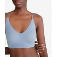 thumbnail image 2 of Calvin Klein Invisibles Comfort Lightly Lined Seamless Wireless Triangle Bralette Bra, 2 of 4