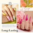 thumbnail image 4 of Kit de uñas AZUREBEAUTY Dip Powder de 32 colores con capa superior/base, 4 of 9