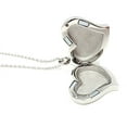 thumbnail image 2 of Pill Thing Silver Heart Pendant Necklace, Stainless Steel, 2 of 3