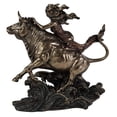 thumbnail image 4 of Veronese Design 9 Inch The Abduction of Europa Cold Cast Resin Bronze Finish Home Decoration Sculpture, 4 of 5