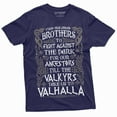 thumbnail image 4 of Men'S Valkyr Valhalla T-Shirt Brotherhood Warrior Tee Shirt Thor Norse Mythology Tee, 4 of 6