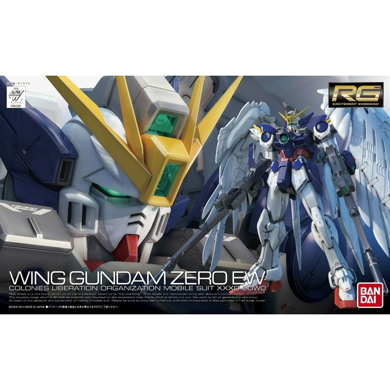 Bandai Spirits Wing Gundam Zero EW XXXG-00W0 RG 1/144 Model Kit