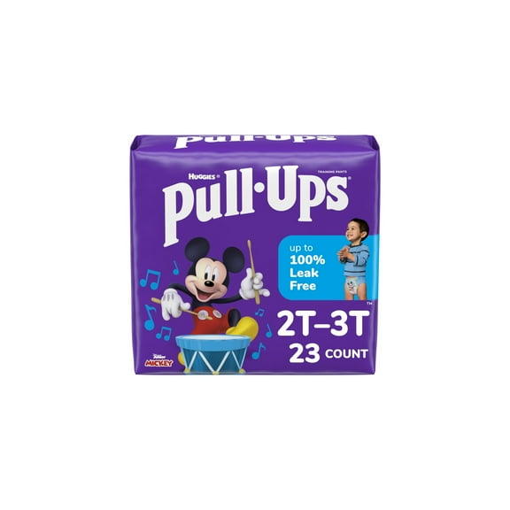 Huggies Pull-Ups Learning Designs Size 2T-3T Disposable Training Pants (Pack of 3)