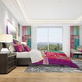 thumbnail image 3 of Designart 'Abstract Red Gerbera Spring Flower' Modern & Contemporary Duvet Cover Set, 3 of 4