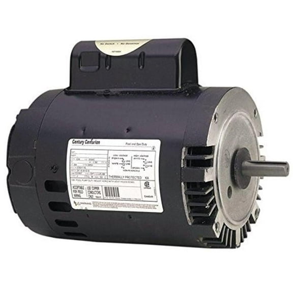 Regal Beloit B127 0.75 HP 56J Full-Rated Pool & Spa Pump Motor, Threaded Shaft
