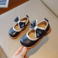 thumbnail image 4 of SILVERCELL Toddler/Little Kid Girl's Dress Shoes Mary Jane Ballet Flats Ballerina Flat Shoes for Wedding Party School 1-9Y, 4 of 12