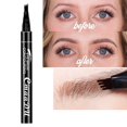thumbnail image 3 of Lápiz para Cejas de 4 Puntos Sunnimix Lápiz de Larga Duración Negro, 3 of 8