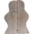 thumbnail image 4 of Decorative Travertine Wave Bookends, Natural Stone, Set of 2 – Elegant Book Holder, Stylish and Durable, Perfect for Bookshelf or Office Décor, 4 of 4