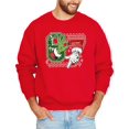 thumbnail image 2 of Six Seven Trendy Sweatshirt for Women, Men and Youth Trendy 6 7 Holiday Sweater Red Sweatshirt Adult Small, 2 of 4