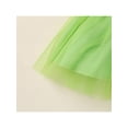 thumbnail image 7 of Chollius Toddler Baby Girls Festival Day Outfit Ruffle Sleeveless Tutu Dress Clover Tulle Skirt Bow Headband Clothes Set, 7 of 7