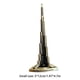 thumbnail image 2 of Billuyoard 13/18cm Burj Khalifa Dubai Worlds edificio más alto arquitectura modelo decoración Decoración del hogar 5*12cm Billuyoard JJ3445-01, 2 of 6