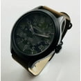 thumbnail image 4 of Men's Expedition Scout 43 Green Camo Dial Watch, Brown Leather Strap, 4 of 5