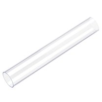 Uxcell Polycarbonate Rigid Round Clear Tubing 41.6mm(1.63 Inch)IDx43mm(1.7 Inch)ODx305mm(1ft) Length Plastic Tube