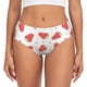 thumbnail image 1 of Balery Hand Drawn Strawberry Ropa Interior de Algodón para Mujer con Dibujo – Braguitas Cómodas y Elásticas, Estilo Clásico-X-Large, 1 of 6