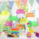 thumbnail image 4 of Happy Birthday Swirl Banners for Birthday Party Light Up Hanging Banners for Family Gathering Birthday Party Wall Decors, 4 of 4