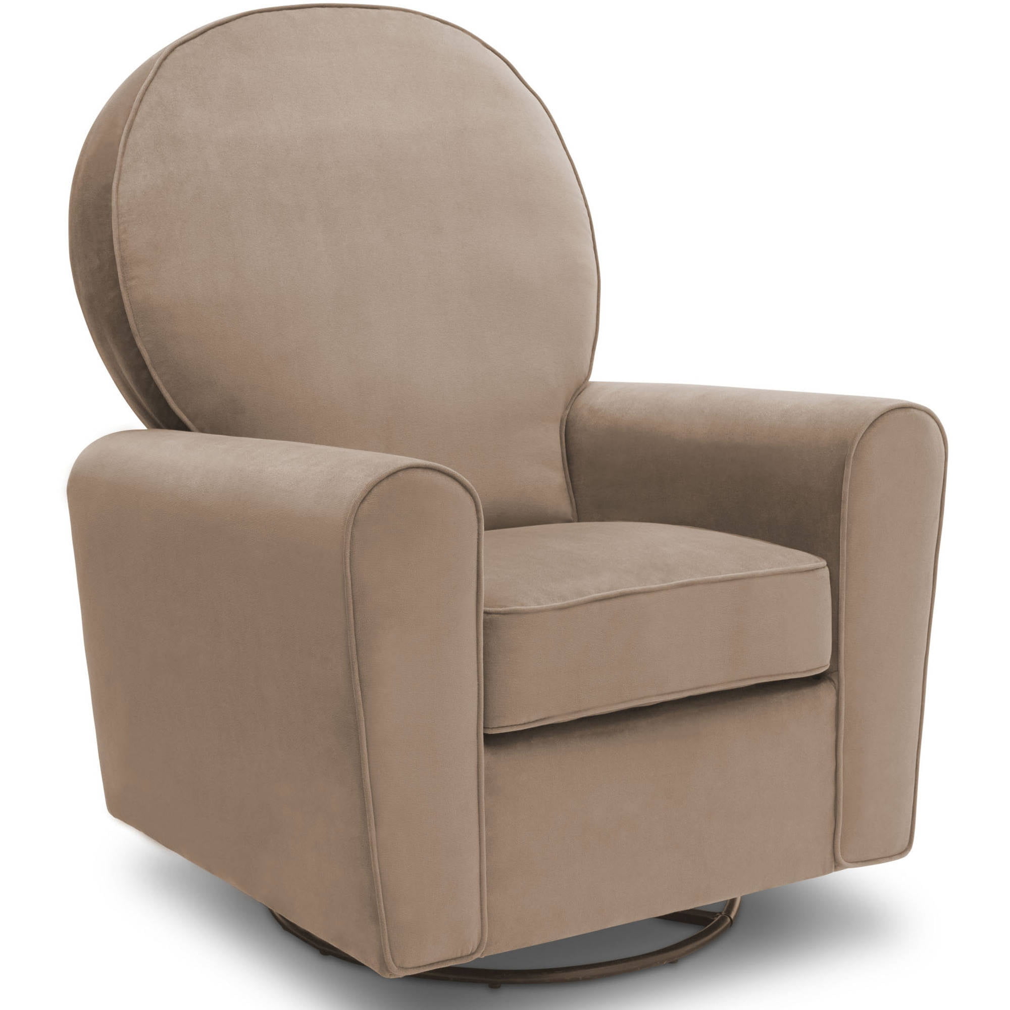 velvet glider chair