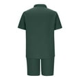 thumbnail image 5 of CHUMUD Mens Shirt and Shorts Sets Outfits 2 Piece Fashion Summer Tracksuits Casual Short Sleeve Set, 5 of 6
