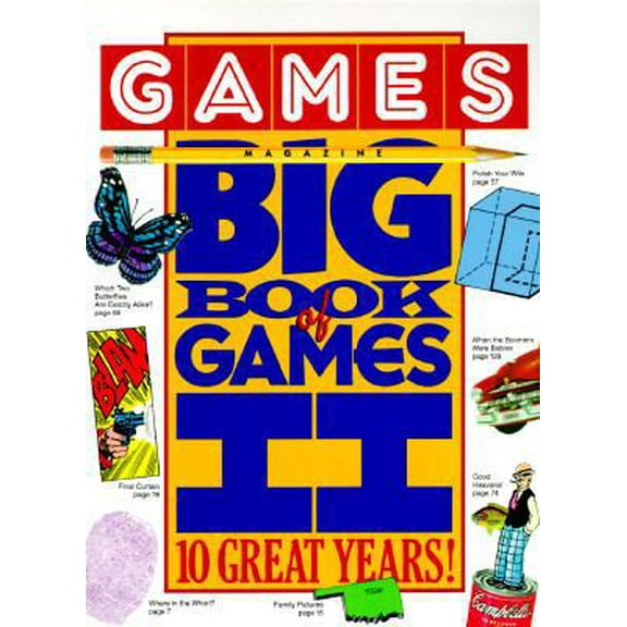 Pre-Owned Games Magazine Big Book of Games 2 (Paperback) 0894806327 9780894806322
