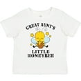 thumbnail image 3 of Inktastic Cute Bee Great Aunt's Little Honeybee with Stars Boys or Girls Toddler T-Shirt, 3 of 5