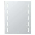 thumbnail image 6 of Bathroom Medicine Cabinet, Aluminum, Recessed/Surface Mount, 24" x 30", Left Hand Hinged, Mirrored w/LED, 6 of 9