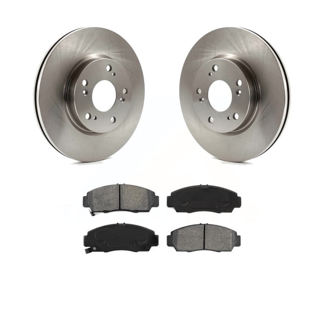 Transit Auto Front Disc Brake Rotors and Semi-Metallic Pads Kit for Car Honda Civic K8S-100630
