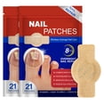 thumbnail image 1 of Parches para uñas FANSHI 42 piezas reparación nocturna hidrogel, 1 of 7