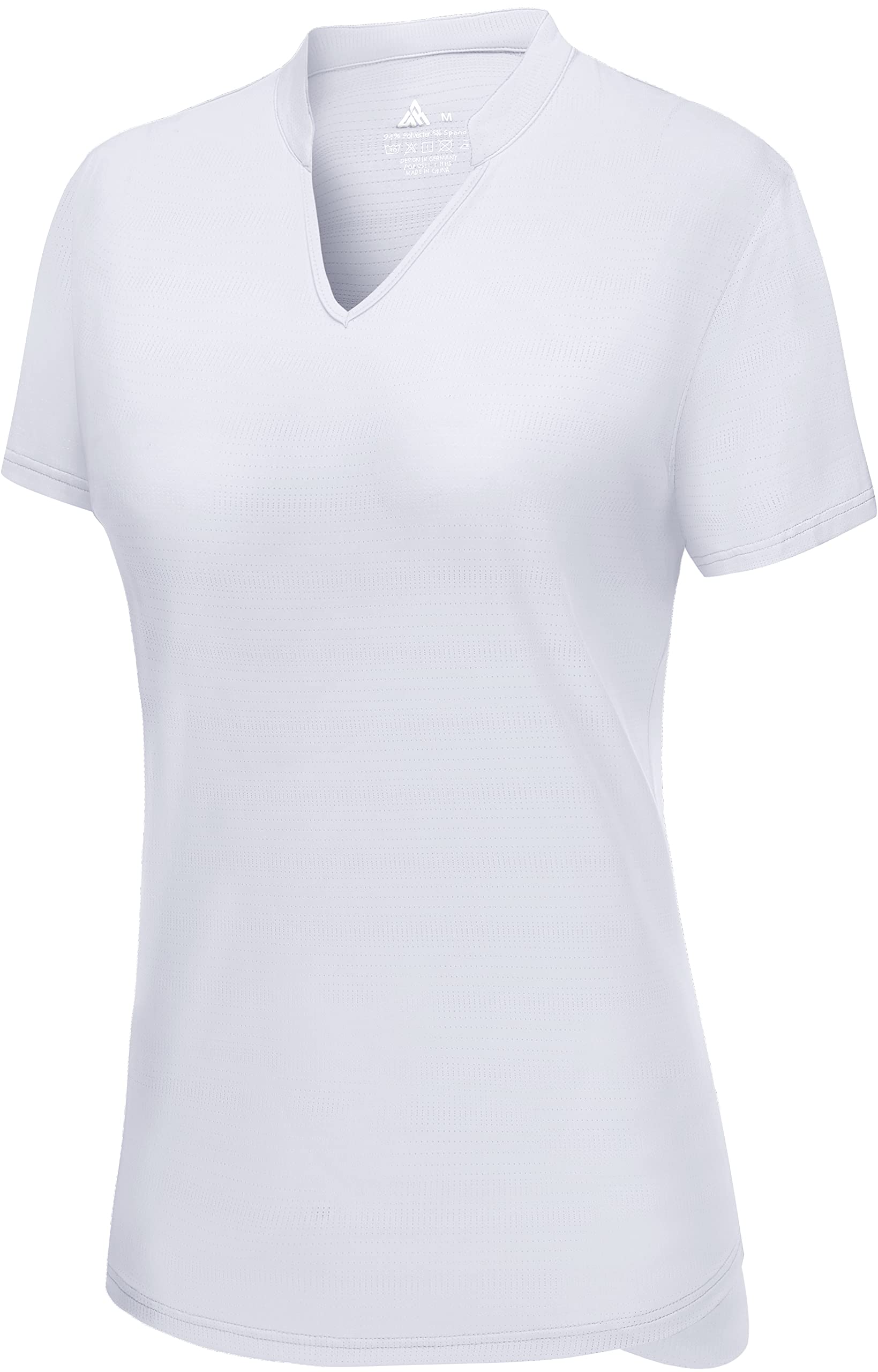 SCODI Women Polo Shirts Moisture Wicking Golf Shirts for Women Slim Fit