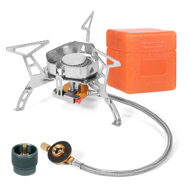 TFixol Portable 3500W Camping Stove Set with Adapter and Compact Storage Case