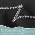 thumbnail image 2 of Flxxie 2 Pack Brushed Microfiber Toddler Pillowcases with Zipper Closure, Super Soft and Cozy Travel Pillow Covers, 13" x 18", Fits Pillows Sized 12"x16" 13"x18" 14"x19", Black, 2 of 5