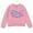 Lilac pink, sonic the hedgehog, variant on SEGA Sonic The Hedgehog Fleece Oversized Drop Shoulder Sweatshirt Little Kid to Big Kid