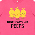 thumbnail image 4 of Inktastic Chillin' With my Peeps Youth T-Shirt, 4 of 5