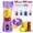 Purple, variant on Smoothie Shake Blender with 6 Powerful Blades Portable Blender Mini Juicer for Kitchen Travel