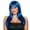 Blue, variant on Flirty Wig Adult Costume Accessory Silver