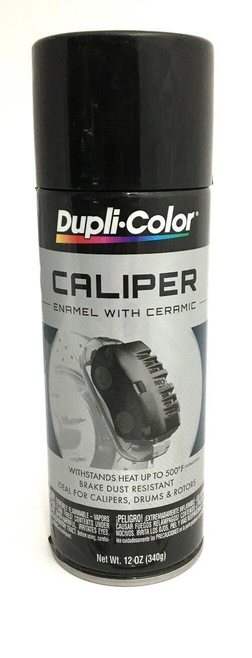 Duplicolor BCP102 Caliper Spray Paint Black with Ceramic 12 oz